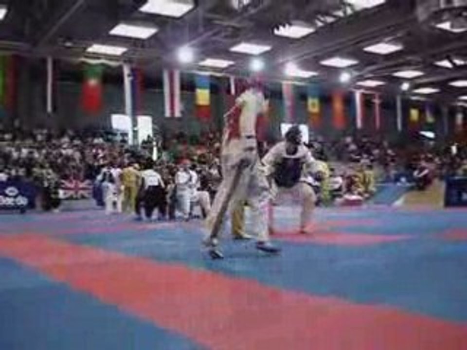 Quart de finale +84 kg: Mickaël Borot / Heino TEEMU (FIN)