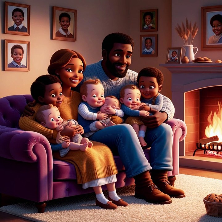 Mama’s here, and Papa’s near,