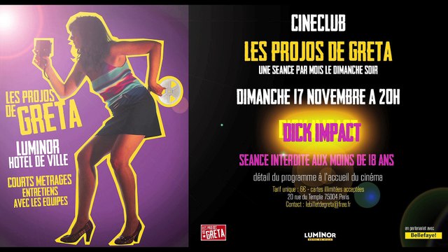 Les Projos de Greta : Dick Impact Bande-annonce (38) VF