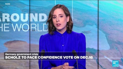 Germany: Olaf Scholz to face confidence vote on December 16