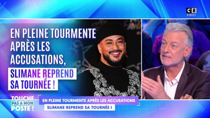 En pleine tourmente après les accusations, Slimane reprend sa tournée