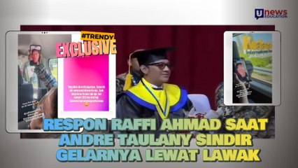 Respon Raffi Ahmad saat Andre Taulany Sindir Gelarnya Lewat Lawak
