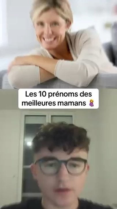 Les 10 prénoms des meilleures mamans 🤰#prenom #prénom #prenoms #maman #classement
