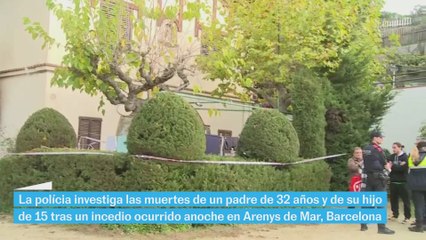La policía investiga la muerte de un padre y un hijo en Arenys de Mar, Barcelona