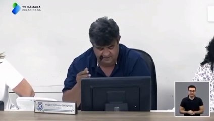 Vereadores discutem durante sessão da Câmara de Piracicaba