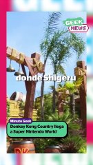 Así es la zona dedicada a Donkey Kong Country en Super Nintendo World | Reporte Indigo
