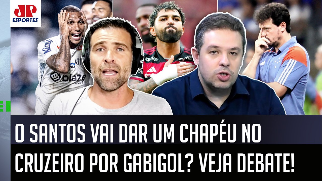 "ISSO É UMA LOUCURA, PÔ! A INFORMAÇÃO DE AGORA é que o Gabigol..." Cruzeiro TOMARÁ CHAPÉU do Santos?