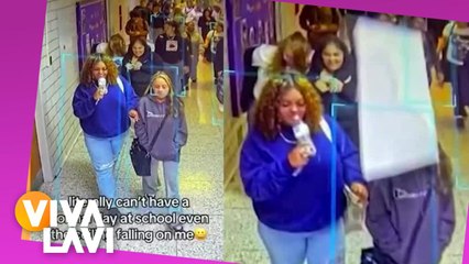 Joven sufre accidente tras caerle un pedazo de techo en la escuela