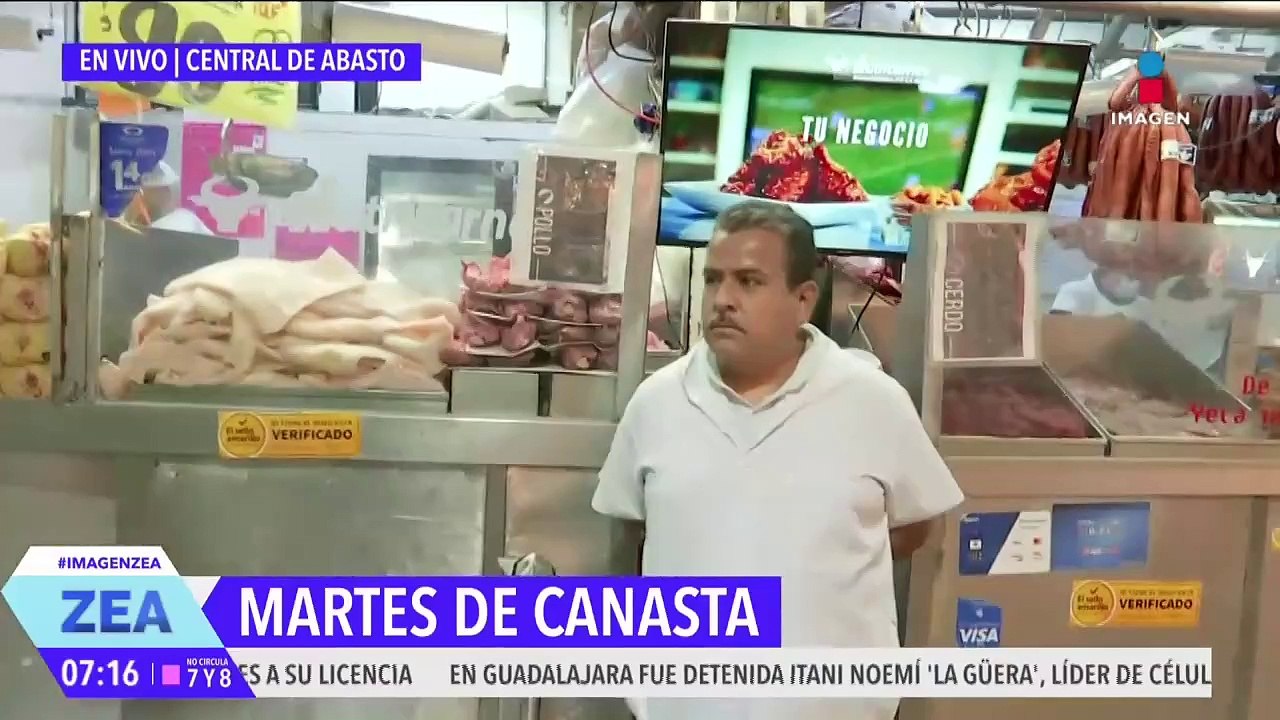 Así el precio de la carne de res, pollo y embutidos en la Central de Abasto de la CDMX