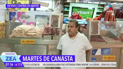 Así el precio de la carne de res, pollo y embutidos en la Central de Abasto de la CDMX