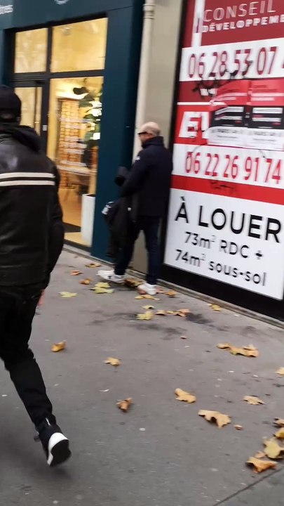 Désolé Laurent je t'avais pas reconnu désolé de la réaction