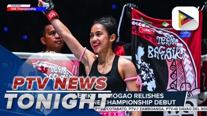 Islay Erika Bomogao relishes victorious ONE Championship debut