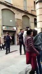 Mossos d'Esquadra en el Raval