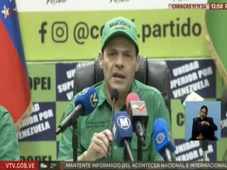 Caracas | Partido Copei propone fechas para procesos electorales de 2025