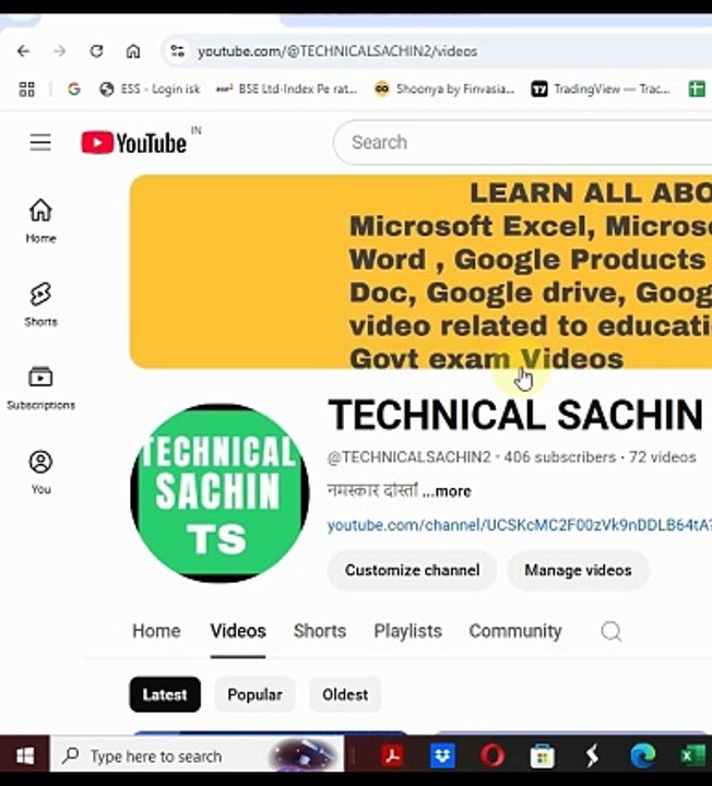 Learn Excel in Hindi || Excel Tutorial in Hindi || Char Function ||Excel Formula