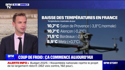 Froid: un nouvel épisode de "goutte froide" touche la France