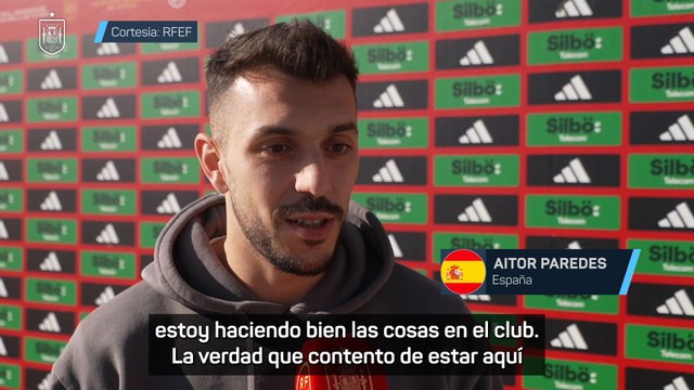 España se concentrá en Las Rozas: Paredes, Casadó y Bryan Gil muestran su felicidad