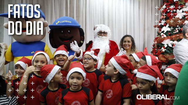 Papai Noel dos Correios inicia campanha solidária em Belém; veja como participar