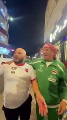 مشجع عراقي يستقبل رئيس مشجعي الأردن بالبصرة