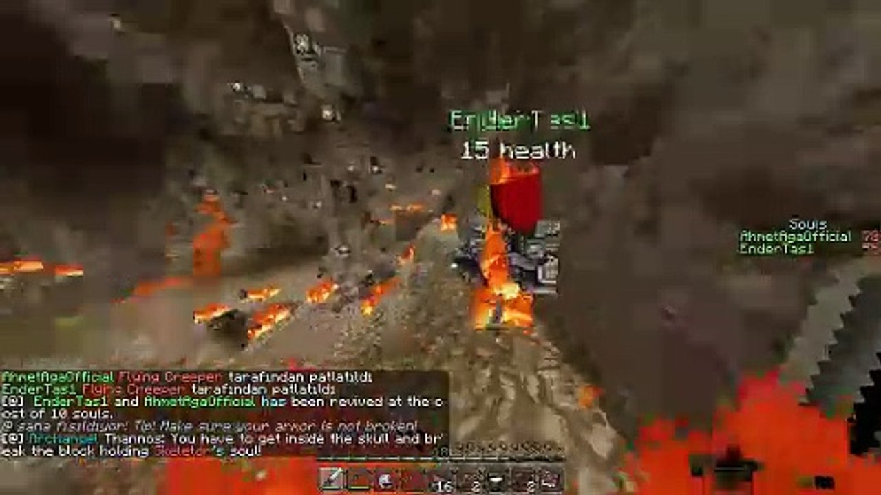 2 TANE BOSS KESTİK! (Minecraft Herobrine Return) - Bölüm 2 - Ahmet Aga