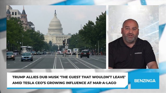 Trump Allies Dub Musk 'The Guest That Wouldn't Leave' Amid Tesla CEO's Growing Influence At Mar-a-Lago