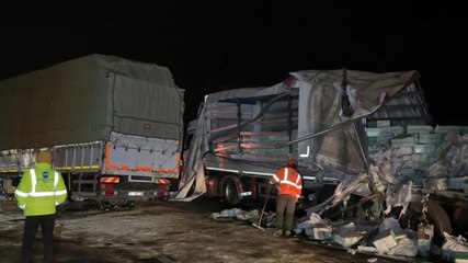 Kuzey Marmara Otoyolu'nda kaza