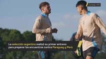 Argentina preparas los partidos ante Paraguay y Perú