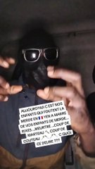 Il pousse un coup de gueule