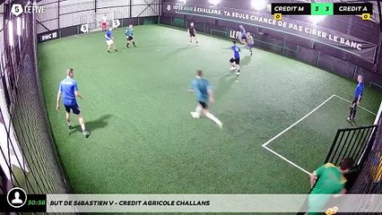 But de Sébastien V - Credit Agricole Challans