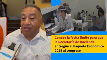 Conoce la fecha límite para que la Secretaría de Hacienda entregue el Paquete Económico 2025 al congreso