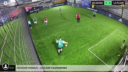 Faute de Thomas L - LA PLANK VALENCIENNES
