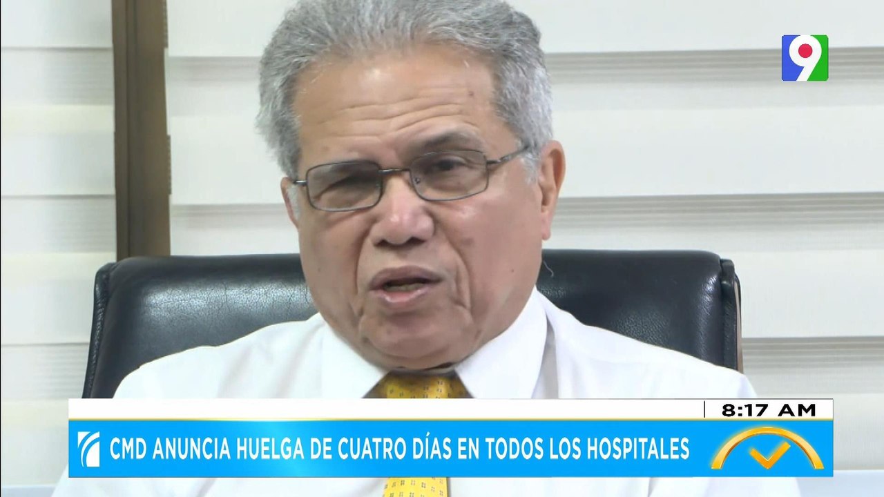 CMD anuncia huelga de cuatro días en todos los hospitales | El Despertador