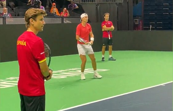 Tennis - Davis Cup 2024 - Rafa Nadal has arrived in Malaga for his last professional tournament