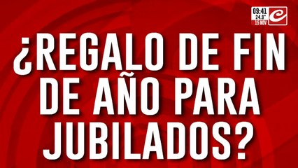 Atención jubilados: ¿se viene un regalo de fin de año para todos?