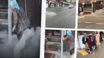 İzmir’de sağanak, hayatı olumsuz etkiledi