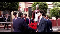 La procesión del Colegio San Agustín, en imágenes