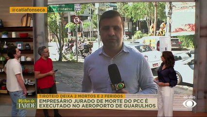Empresário jurado de morte pelo PCC é morto no aeroporto de Guarulhos