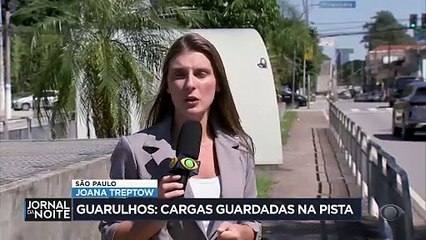 Aeroporto de Guarulhos suspende o recebimento de cargas