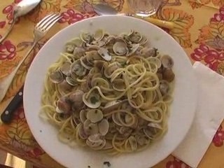 Spaghetti au vongole (palourdes)