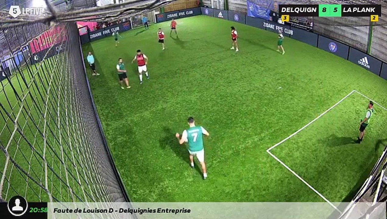 Delquignies Entreprise - LA PLANK VALENCIENNES 12/11 à 20:36 - Football Terrain 1 (LeFive Valenciennes)