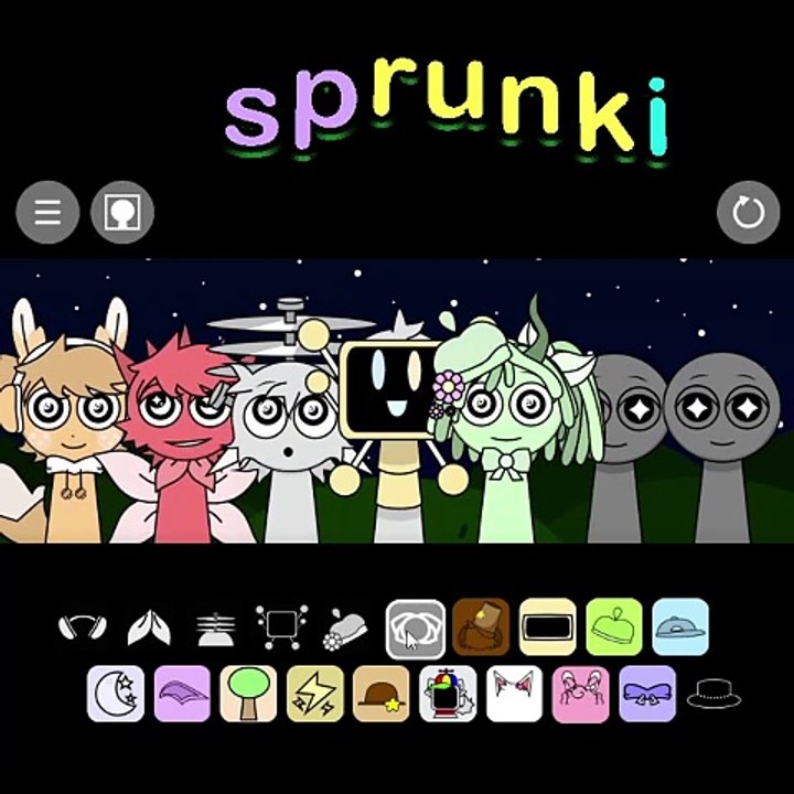 Sprunki Night Time Modded 2.0 [Line 1️⃣ Mod 🌛] #funny #memes #animation #sprunki #meme