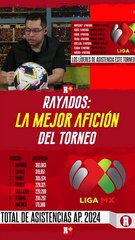 RAYADOS la MEJOR asistencia del TORNEO