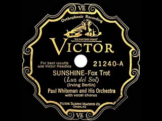 1928 Paul Whiteman - Sunshine