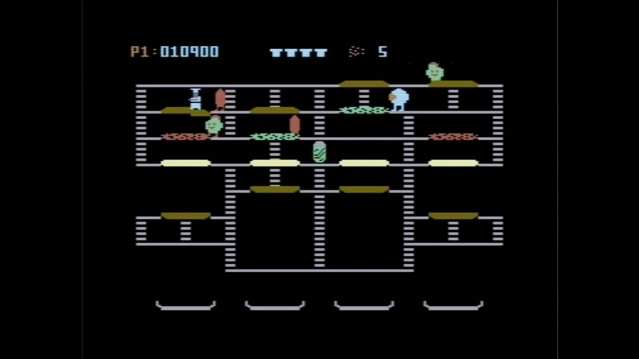 Burger Chase (COMMODORE 64)