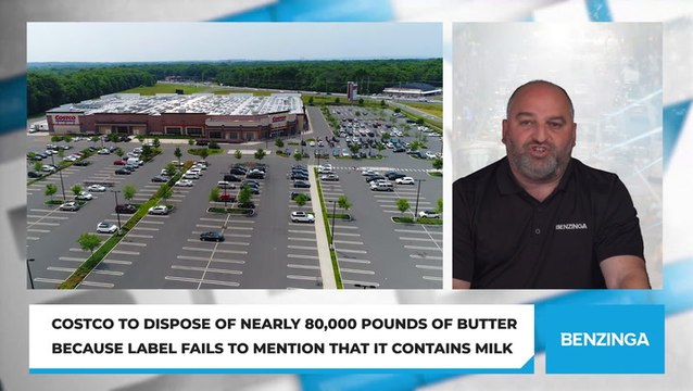 Costco To Dispose Of Nearly 80,000 Pounds Of Butter Because Label Fails To Mention That It Contains Milk