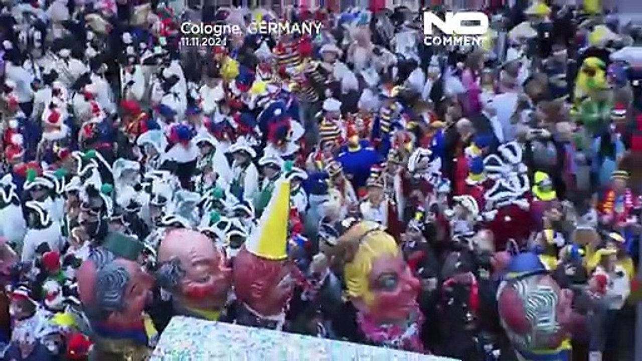 No Comment: Zehntausende feiern Karneval in Deutschland