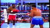 George Foreman vs Adilson Rodrigues + Buster Douglas & Evander Holyfield interviews - HBO 6-16-90