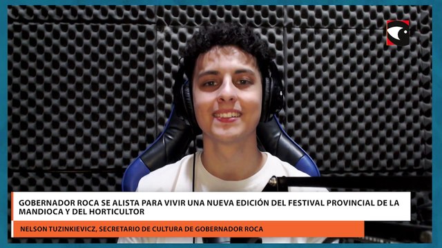 Gobernador Roca se alista para vivir una nueva edición del Festival Provincial de la Mandioca y del Horticultor