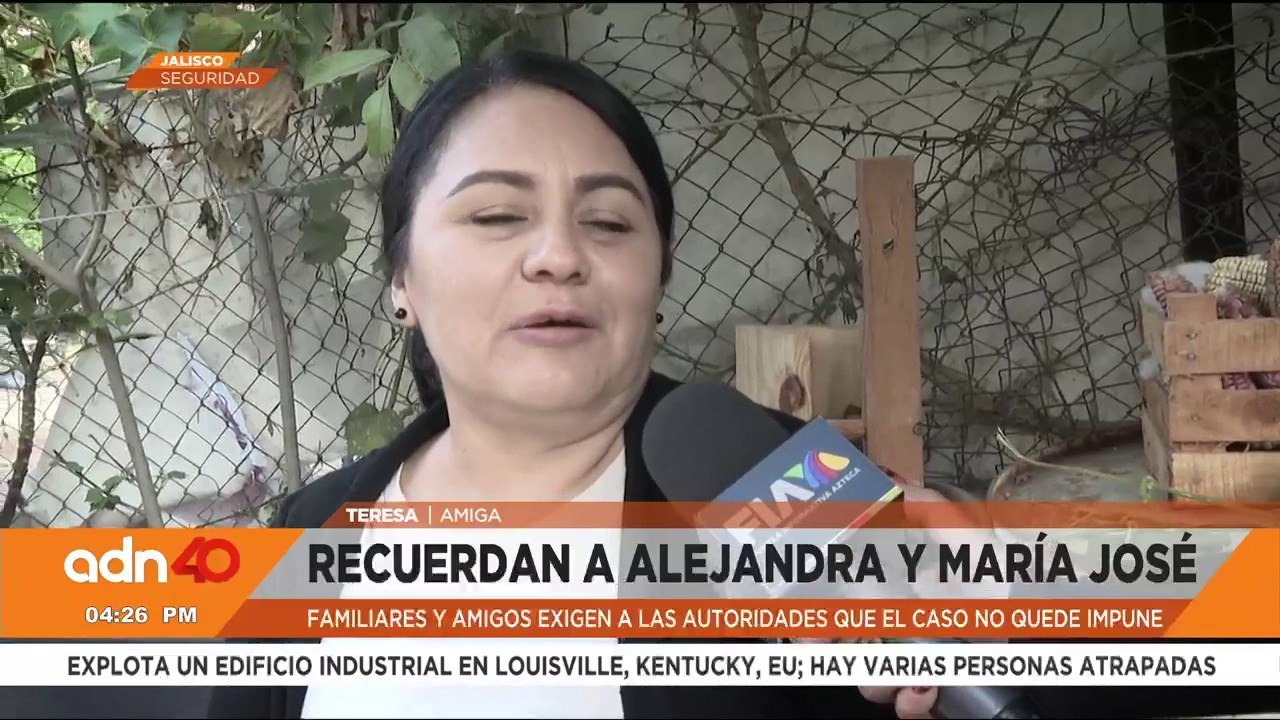 Familiares y amigos exigen justicia por el feminicidio de Alejandra Rivas y de su hija de un año