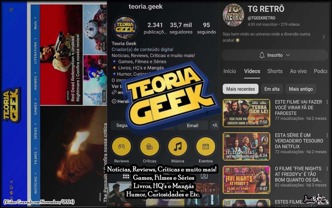 Site: Teoria Geek (Novembro/2024)